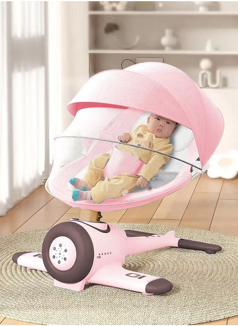 Electric Portable Baby Swing for Infants, Newborn, Baby Rocker Chair with Music