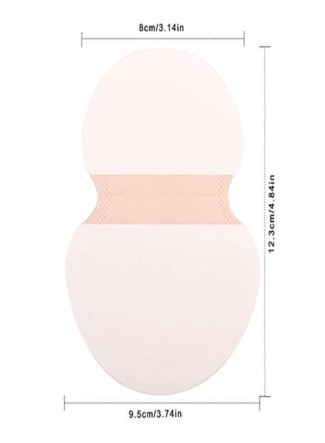 Underarm Sweat Pads, 10 pcs Underarm Armpit Sweat Perspiration Pads Shield Adhesive Garment Guards Sweat Free & Odor Free - Image 2