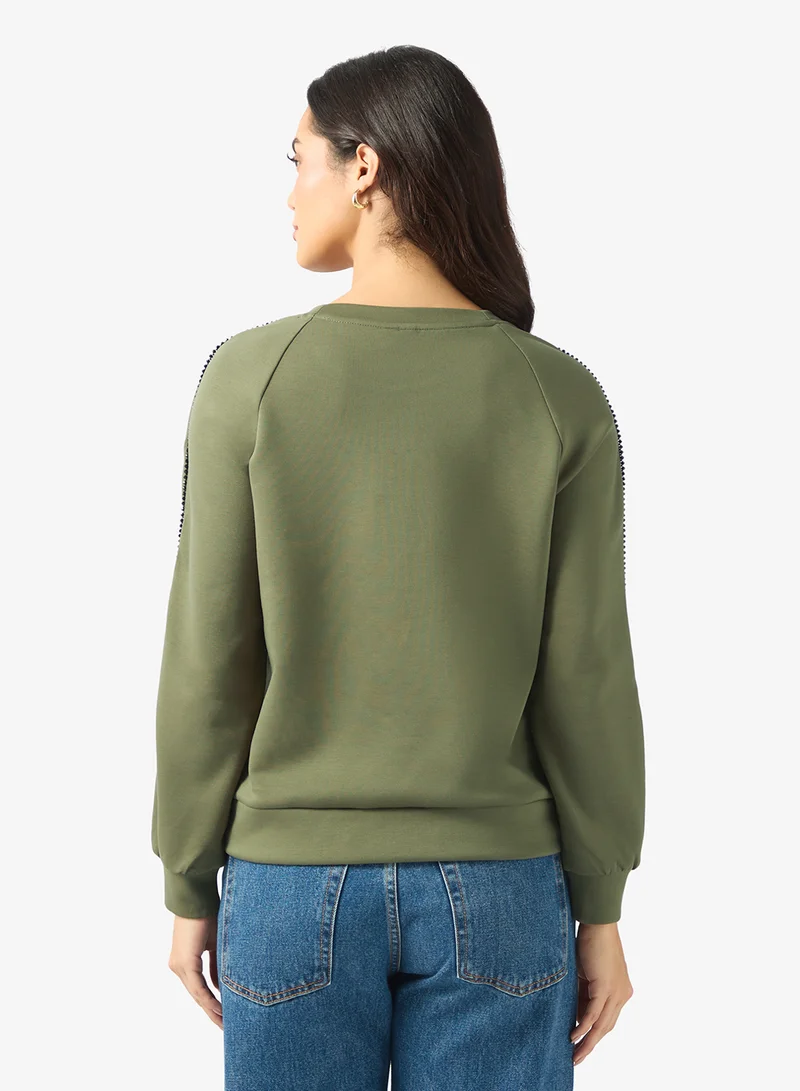 VERO MODA Vmheartley Long Sleeve Sweatshirt