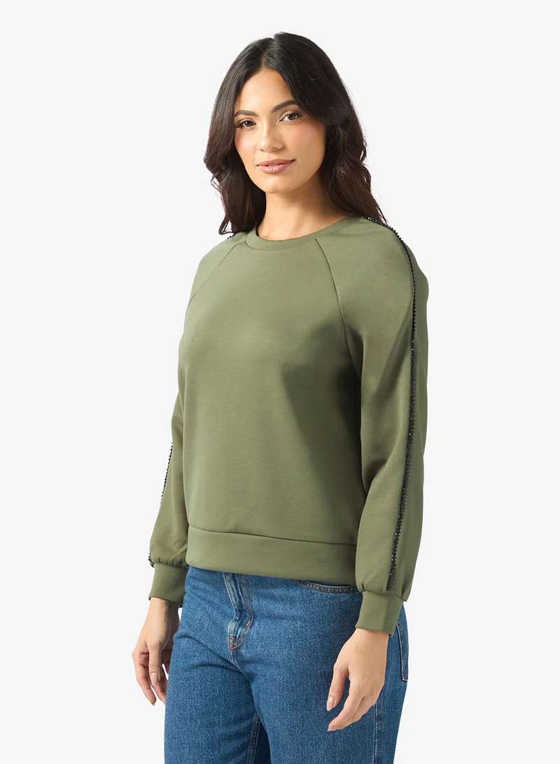 VERO MODA Vmheartley Long Sleeve Sweatshirt