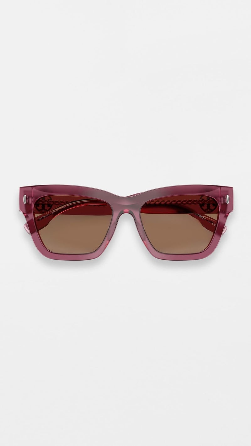 Tory Burch Brown Gradient Cat Eye Ladies Sunglasses TY7208U 172813 54 - Image 4