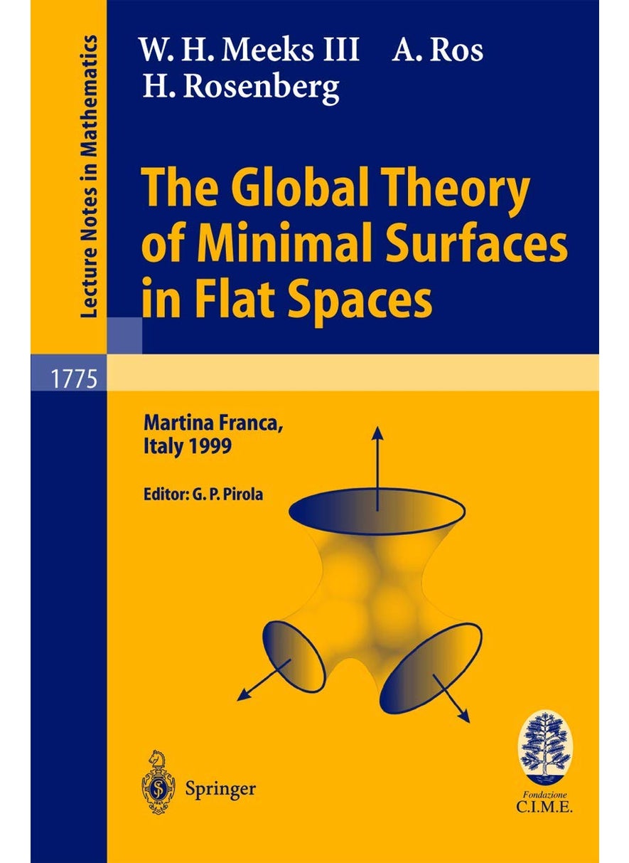 The Global Theory of Minimal Surfaces in Flat Spaces: Lectures given at the 2nd Session of the Centro Internazionale Matematico Estivo (C.I.M.E.) held in Martina Franca, Italy, June 7-14, 1999 