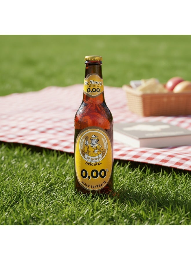 Mr Henrys Mr. Henry’s 0.00% Alcohol-Free Malt Beverage | Non Alcoholic Beer UAE | 330ml x 6 Pack - Image 4