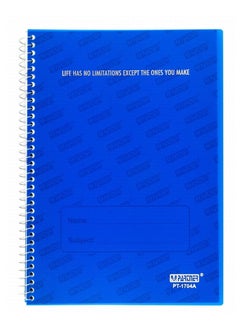 PARTNER 4-Piece A4 Size Spiral Binded Notebook With Assorted Plastic Covers  - Image 5