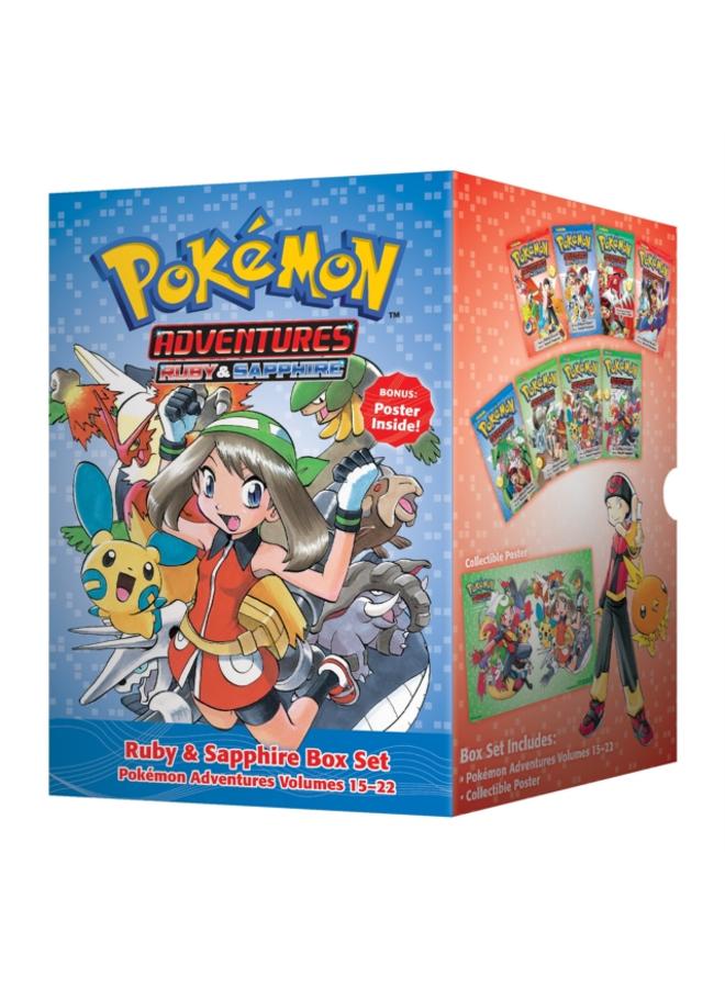 Pokemon Adventures Ruby & Sapphire Box Set : Includes Volumes 15-22 