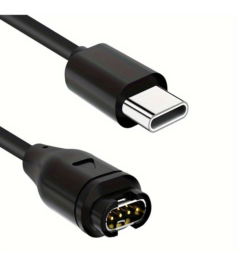 كابل شاحن USB-C متوافق مع ساعة Garmin بما في ذلك Fenix وVivoactive وForerunner وVenu USB A - Image 1