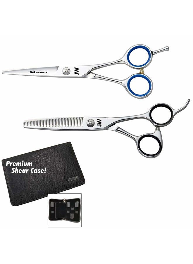 JW Shears JW S4 & TS40 Blender Shear Duo (5.5 Inch) - Image 1