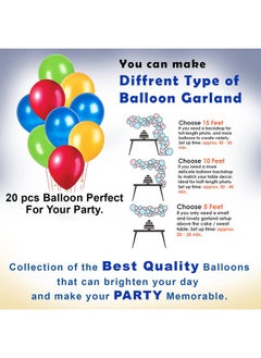 بارتي بروبس مجموعة ديكورات أعياد الميلاد SuperHero من Party Propz - 35 قطعة، ديكورات أعياد الميلاد بطابع SuperHero للأطفال | عناصر ديكور أعياد الميلاد SuperHero | بالونات SuperHero Foil | ديكورات أعياد الميلاد السعيدة للأولاد  - Image 4