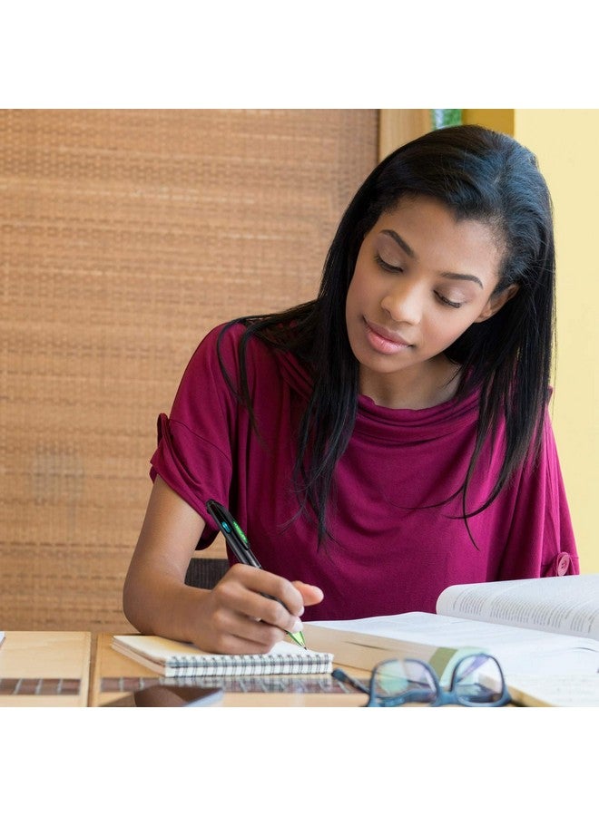 Jovitec 24 Pack Multicolor Ballpoint Pens 4In1 0.7 Mm Colored Retractable Ballpoint Pens For Office School Supplies Students Gift Kids Party Favors - Image 3