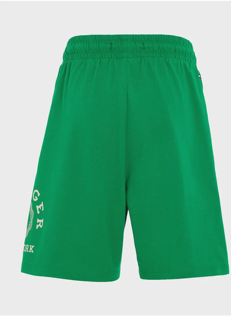 TOMMY HILFIGER Youth Monogram Sweat Shorts