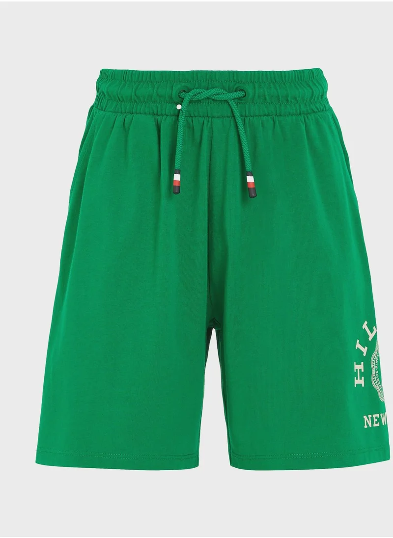 TOMMY HILFIGER Youth Monogram Sweat Shorts