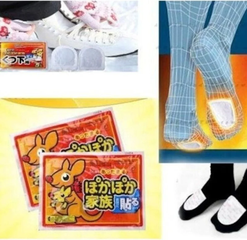 Mobee Foot Heating Stove Pads Heating Keeping Warm Pad 10 Pcs