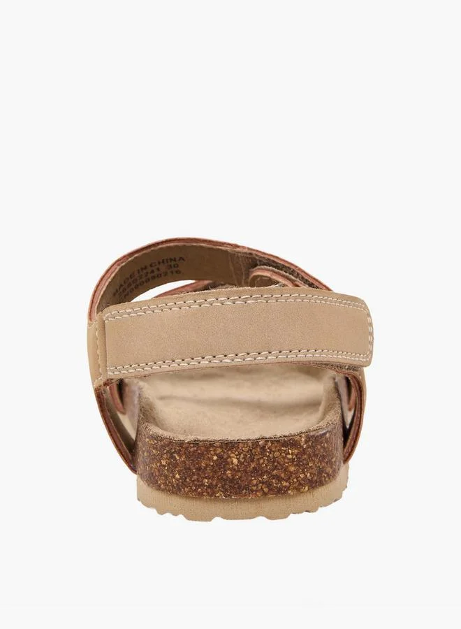 LBL By Shoexpress BEIGE Boys Hook & Loop Sandals for Men | Best Price UAE