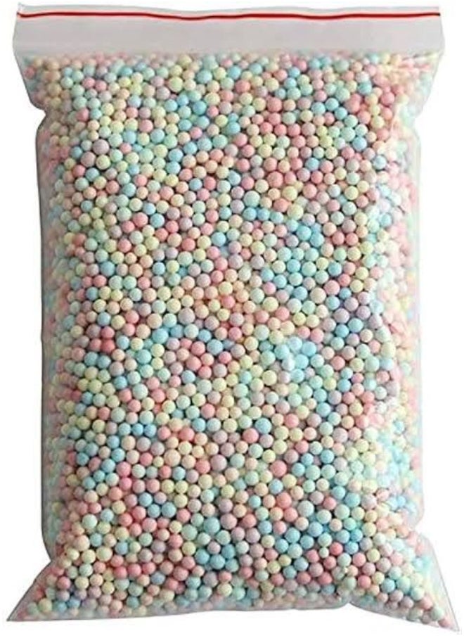 Generic Multicolor Foam Beads, Styrofoam Balls for Gift Box Filling, Arts & Crafts, Wedding Decorations and wrapping gifts P3  - Image 1