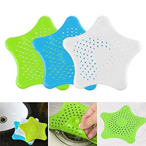 CLUBX Kitchen Waste Bathroom Sink Filter Anti Blocking Floor Drain Hair Stopper Catcher Strainer Pack of 1  - Image 1