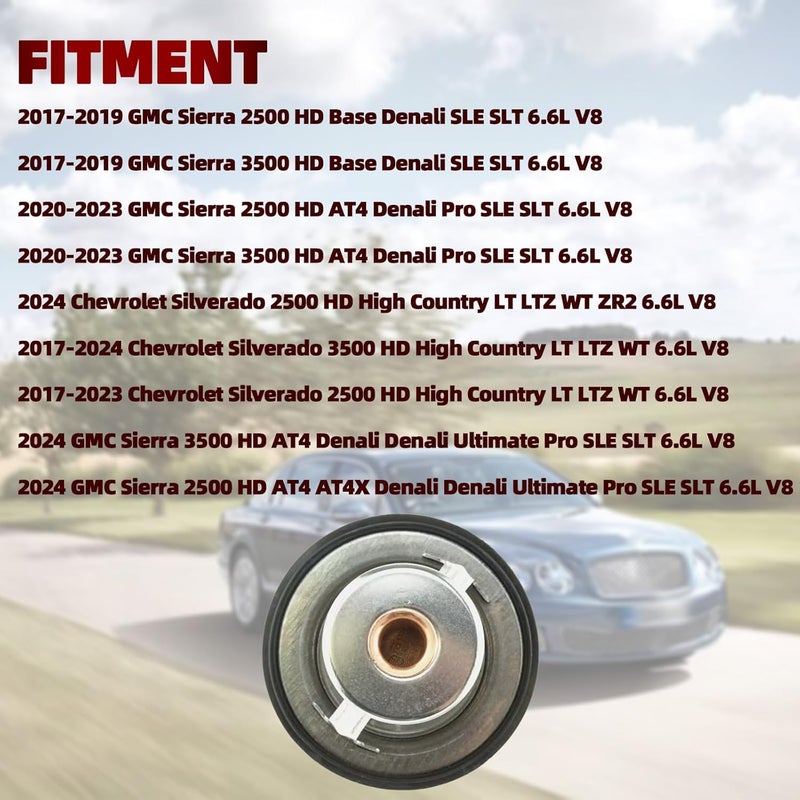 Mocar7 MITZONE Engine Coolant Thermostat 85℃ with Gasket - Image 2