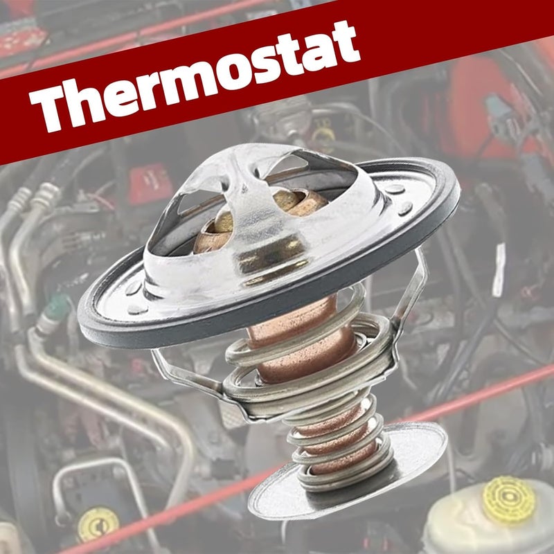 Mocar7 MITZONE Engine Coolant Thermostat 85℃ with Gasket - Image 3