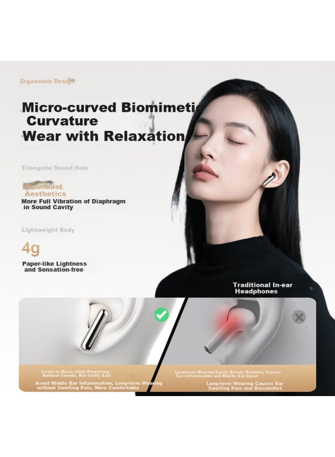 Viken [latest Model 2025 | Harman Kardon Grade] Semi In-ear Bluetooth Headphones, Active Noise Cancellation, Wireless Long Battery Life, High-quality Sound For Gaming And Sports, Compatible With Xiaomi - Image 5