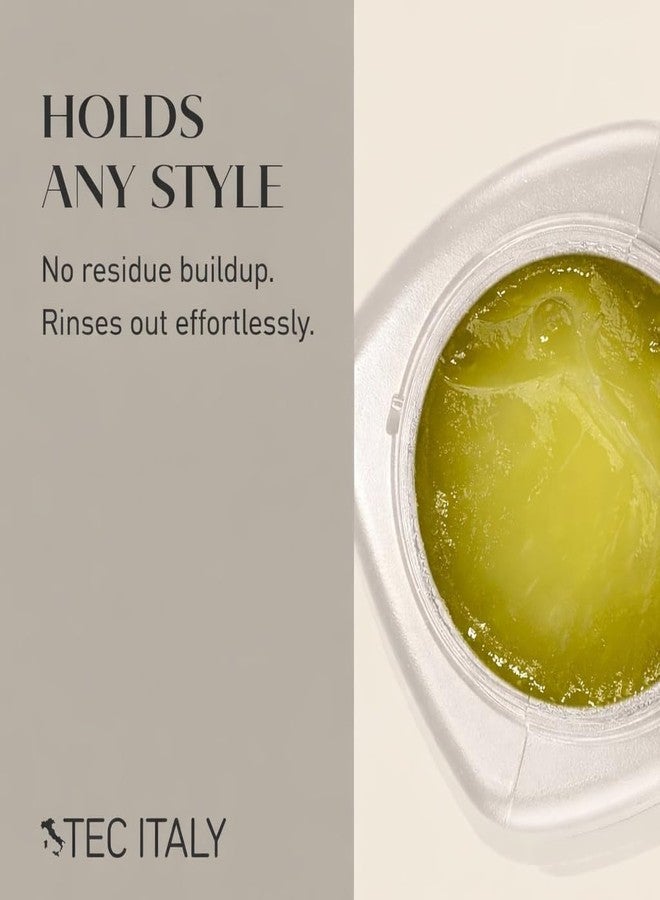 Tec Italy Gel Della Cera Effetto Humedo Medium Hold Hair Gel for All Hair Types Wet Look Finish Defines Conditions Adds Shine Texture Control Non Sticky Styling Leave In Formula Daily Use 9.88 oz Size - Image 3