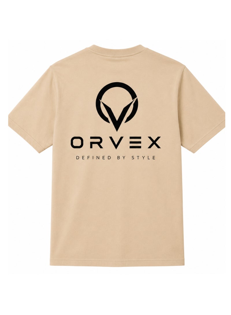 ORVEXON Men's Premium Oversized T shirt 100%cotton 250 GSM - Image 3