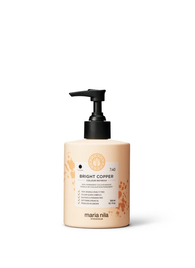 Maria Nila Color Refresh Bright Copper 10.1 Fl Oz / 300 Ml Copper Color Bomb Semipermanent Pigments 100% Vegan & Sulfate/Paraben Free  - Image 2