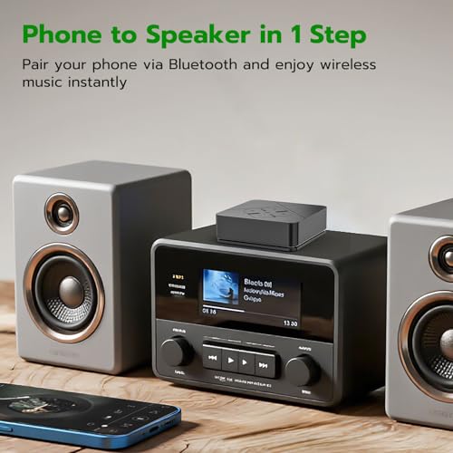 Ultrbeka 2026 Bluetooth 6.0 Receiver for Home Stereo with 3.5mm/RCA, Bluetooth Adapter for Stereo Receiver, Amplifier, Speaker, HiFi - Image 5