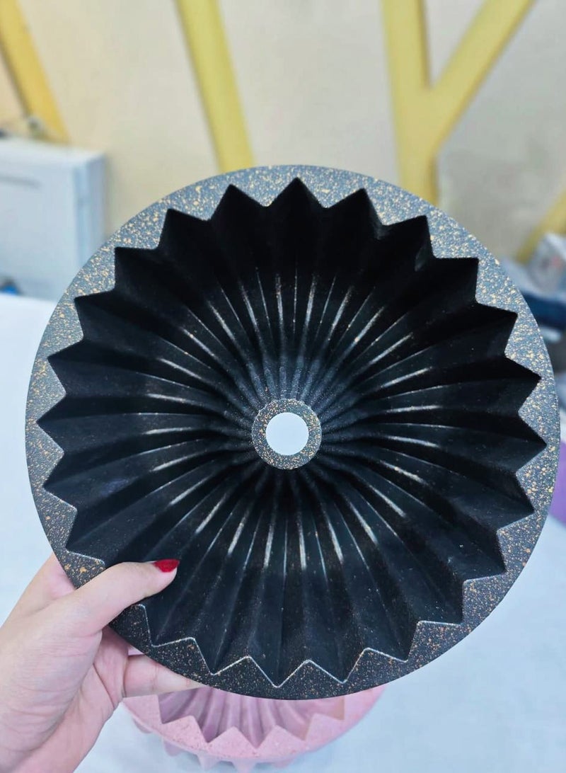 أكتف قالب كيك تركي جرانيت مقاس 24- أسود - Image 2