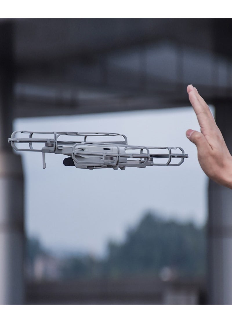 SOLARAE حلقة حماية مروحة الطائرة بدون طيار DJI Mavic Mini 2 / SE - ملحقات مضادة للتصادم محمولة، واقي مروحة سريع الإطلاق (مجموعة من 4) لزيادة الأمان. - Image 2