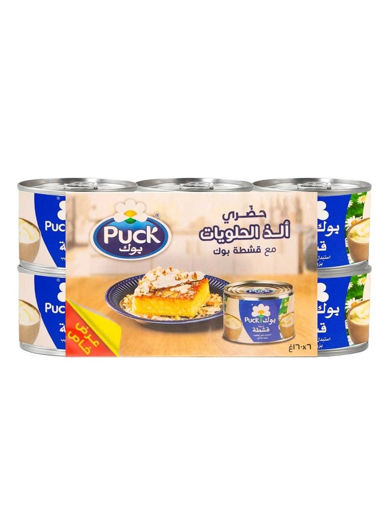 Puck Cream Analogue, 160g × 6