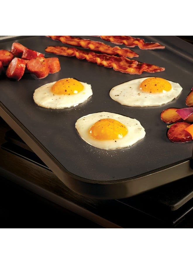 GO2CAMPS GO2CAMPS Alsaqer Double Burner Camping Stove with Hotplate Tray/Grill Pan Tray/Hamburger Tray Two way Not Included Gas Multicolor  - Image 4