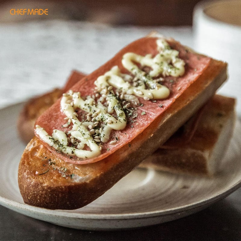 chefmade Perforated Baguette Pan, Non-stick 3-slot French Bread Pan Baguette Baking Loaf Bakeware - Image 5