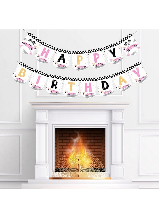 Race Car Birthday Decorations For Girls Race Car Happy Birthday Banner Pink Let'S Go Racing Birthday Party Supplies - pzsku/Z1AF541B5C986C7E9832FZ/45/_/1697271389/c4b227d5-fdc3-4e70-9e7f-57e43e1db900