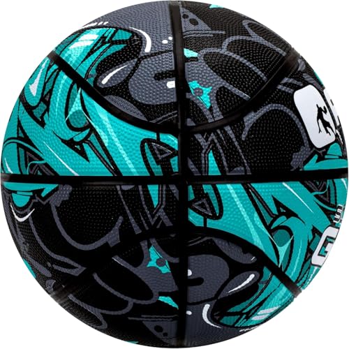 AND1 Supreme Grip Rubber Basketball Official Regulation Size 7 295 inches Deep Channel Construction Streetball Made for Indoor Outdoor Basketball Games - Image 3