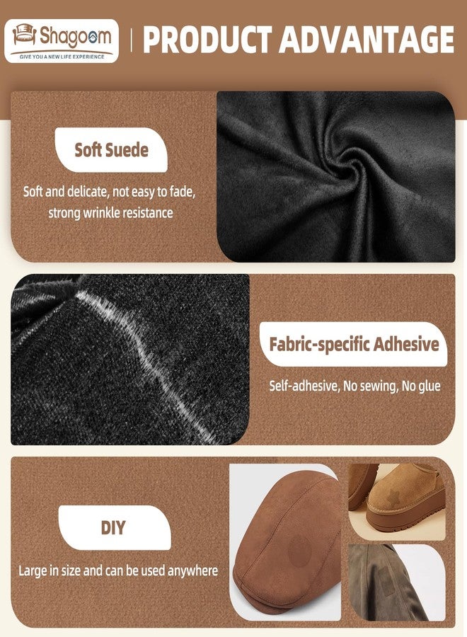 Shagoom Suede Repair Patch, Large Fabric Repair Tape, Self-Adhesive Patches for Furniture, Couch, Sofa, Car Interior, Shoes, Hand Bag, Clothing (Beige, 3.5X79 Inch) - Image 3