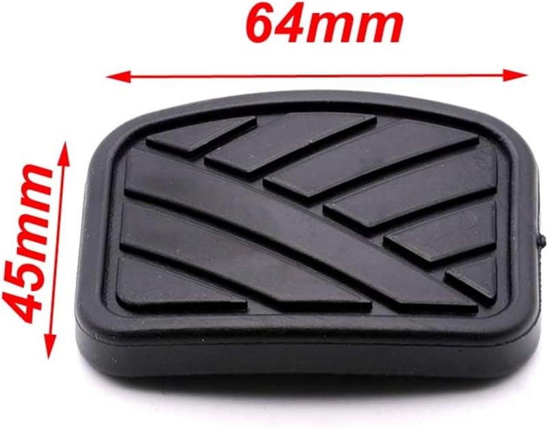 Wivplex Car Brake Clutch Pedal Pad Covers 2PCS - Image 2