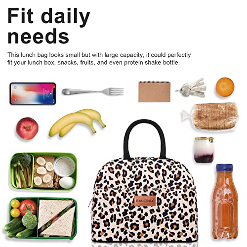 BALORAY Lunch Bag for Women Men Insulated Lunch Box for Adult Reusable Lunch Tote Bag for Work, Picnic or Travel - Image 5