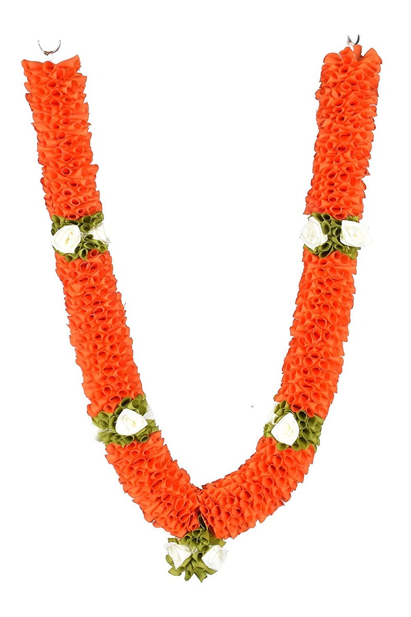 Veltic- Medium Size Garland(75cms), Orange VE67O - Image 1