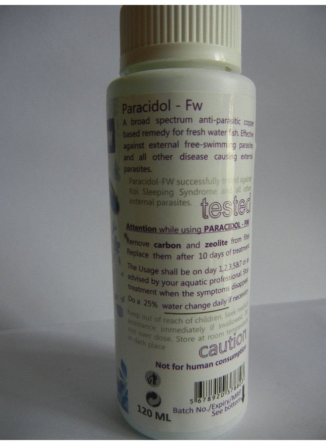 Wild Paracidol Fish Internal Care Aquarium Fishtank - 120Ml Treats 600 Litre - Image 2