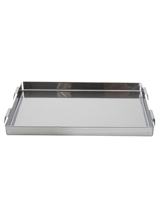 AL SANIDI Portable BBQ stove, Charcoal BBQ Stove, Silver, Size 15*20*18 Cm  - Image 5