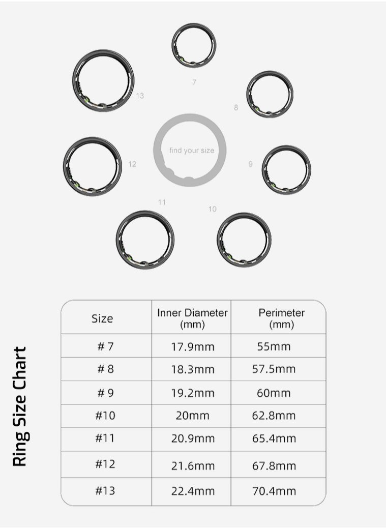 Ravoz Halo Ring RZ01 | Smart Ring | Nura Silver |  Size 11 - pzsku/Z1AF5963C1DF9F2D04A4FZ/45/_/1736411824/a6249bf8-d604-4cd4-9b31-5c01e1e32933