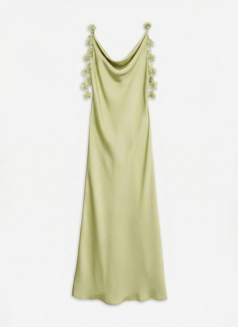 VERO MODA Women's VMANALEIA Sleeveless Detail Maxi Dress - Image 5