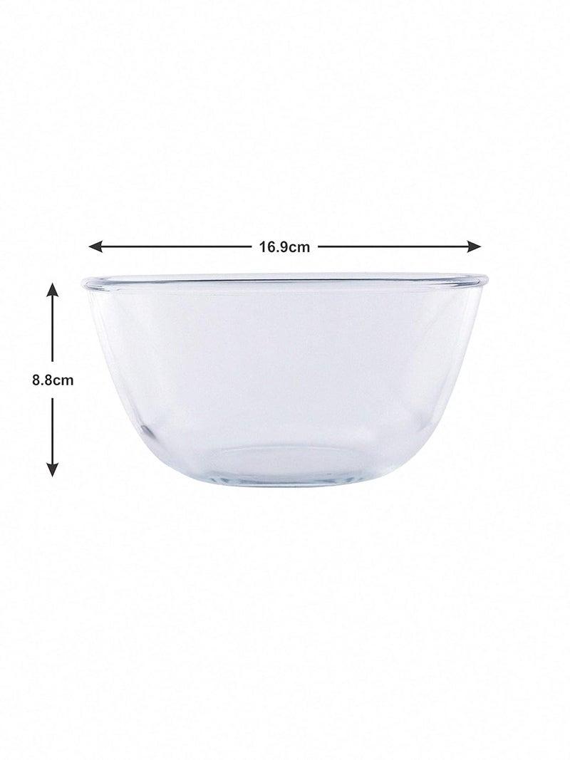 Goodhomes Borosilicate Glass Mixing Bowl Set of 2 1000 ML - Image 3
