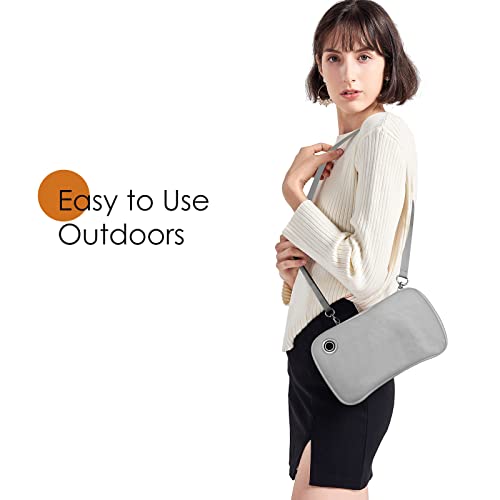 VanSmaGo Hand Warmers Rechargeable, Portable Graphene Heated Gloves Handwarmers Bag with 10000MAH Power Bank&3 Heat Modes, Fast Electric Heating Pad Pouch for Women,Kids, Hunting,Camping&Xmas Gifts - Image 5