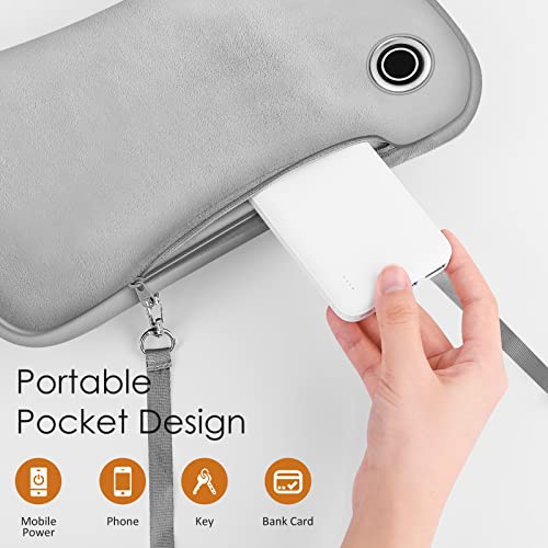 VanSmaGo Hand Warmers Rechargeable, Portable Graphene Heated Gloves Handwarmers Bag with 10000MAH Power Bank&3 Heat Modes, Fast Electric Heating Pad Pouch for Women,Kids, Hunting,Camping&Xmas Gifts - Image 2