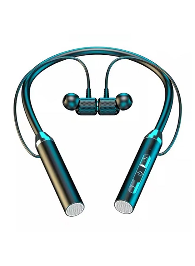 GELESE New Bluetooth Wireless Earphones, Hanging Neck Sports Binaural In-Ear Neck Hanging Type, Super Long Standby Life - Image 2