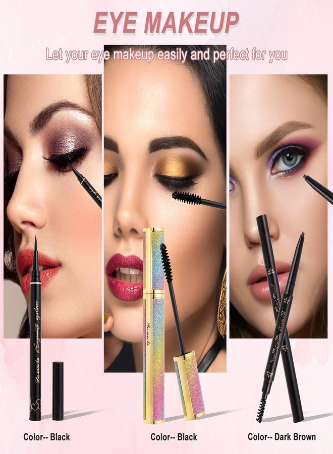 AOLIKOKO Makeup Kit for Women Full Kit,Professional Makeup Set,Includes 12 Colors Eyeshadow Palette And multiple cosmetics,Makeup Gift Set for Women - Image 5