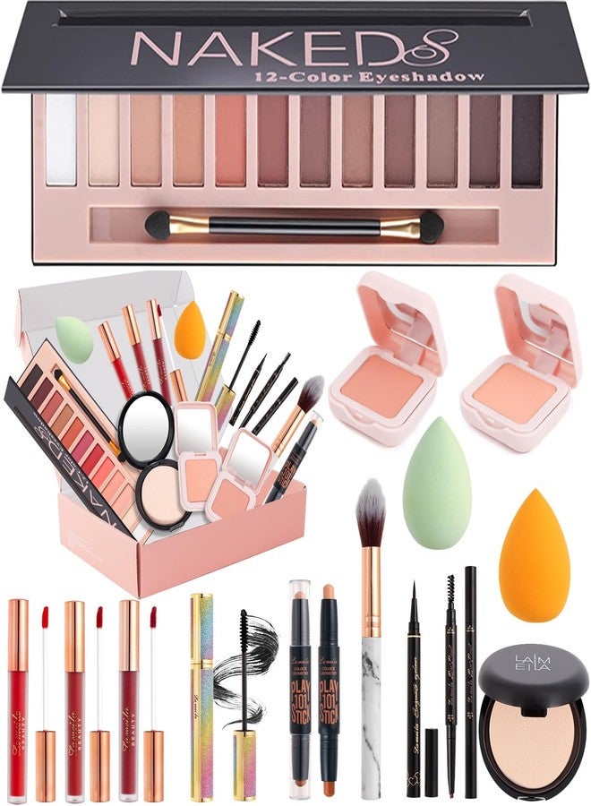 AOLIKOKO Makeup Kit for Women Full Kit,Professional Makeup Set,Includes 12 Colors Eyeshadow Palette And multiple cosmetics,Makeup Gift Set for Women - Image 1