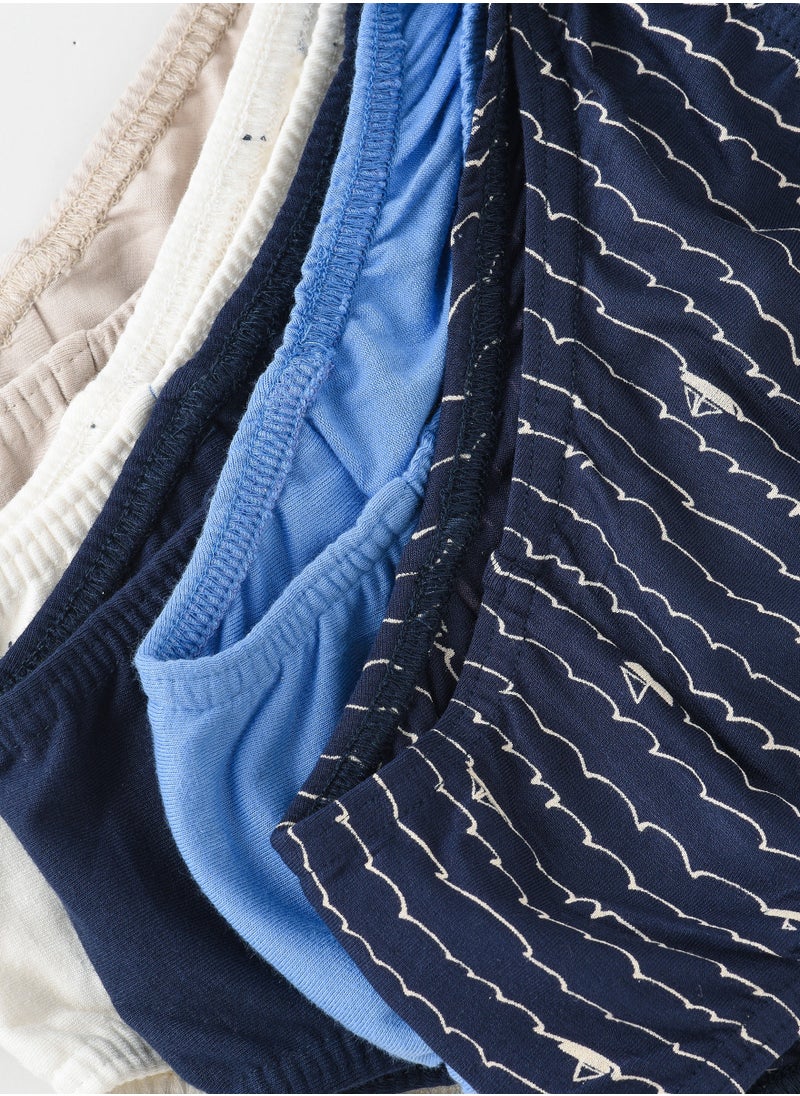 JAM 5 Pack Boys Briefs 95% Cotton 5% Elastane, Soft and Comfortable Underwear for Boys  - Image 3