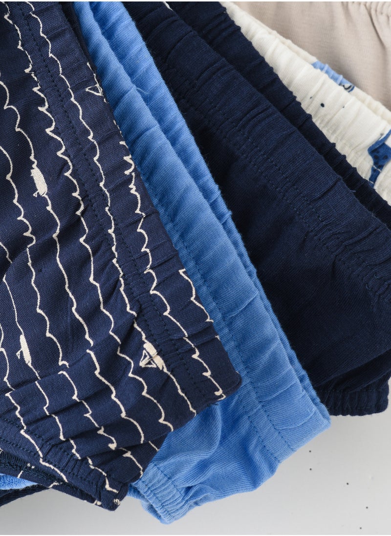 JAM 5 Pack Boys Briefs 95% Cotton 5% Elastane, Soft and Comfortable Underwear for Boys  - Image 4