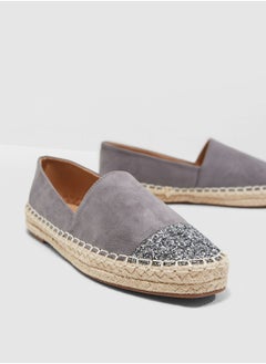 Ginger Espadrilles With Glitter Toe  - Image 2